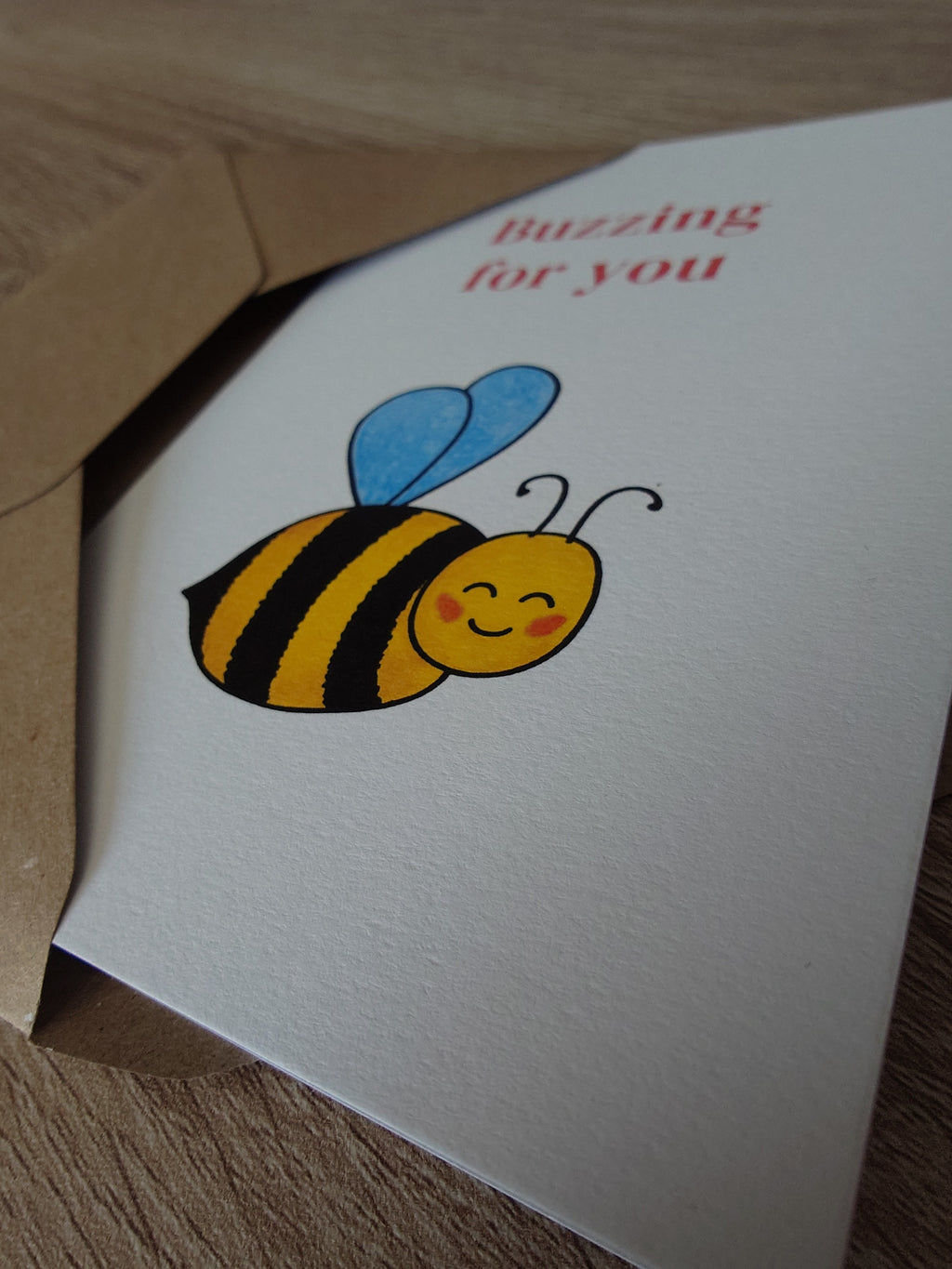 Buzzing Bee Congratulations Card