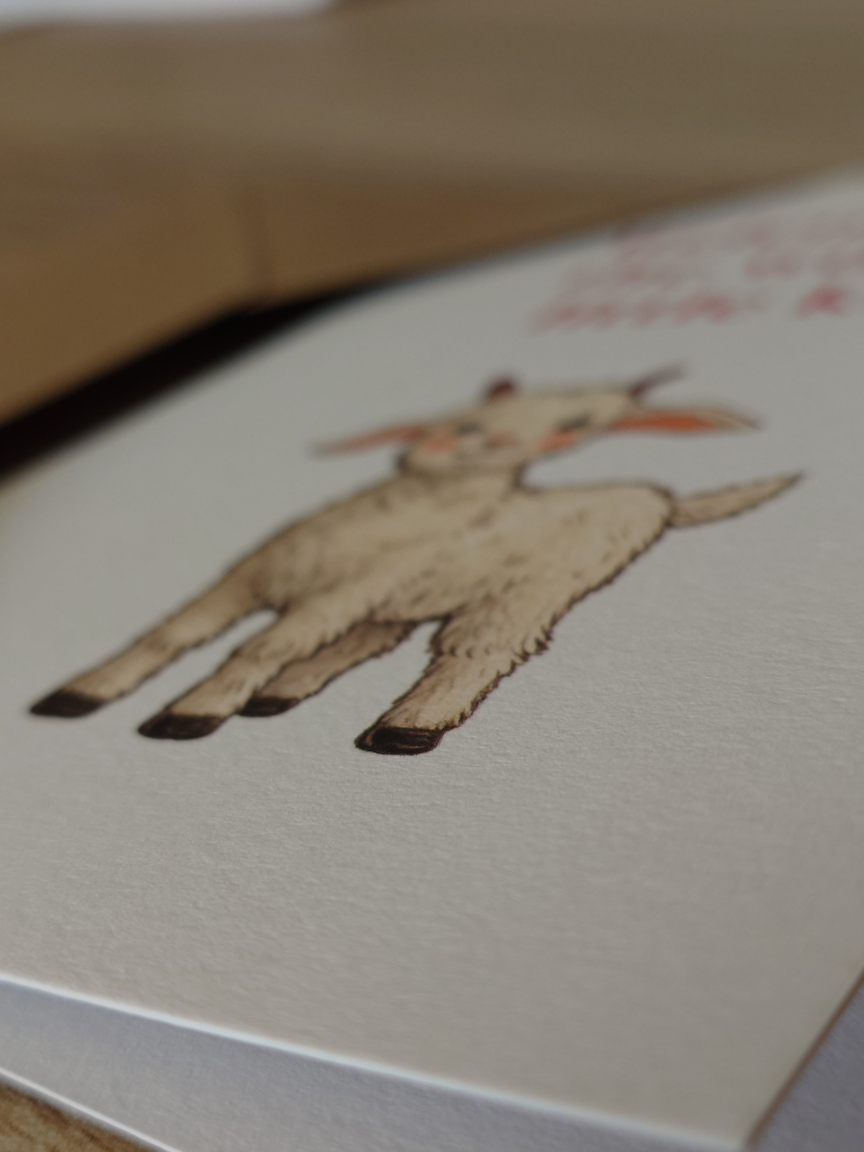 Little Kid New Baby Card