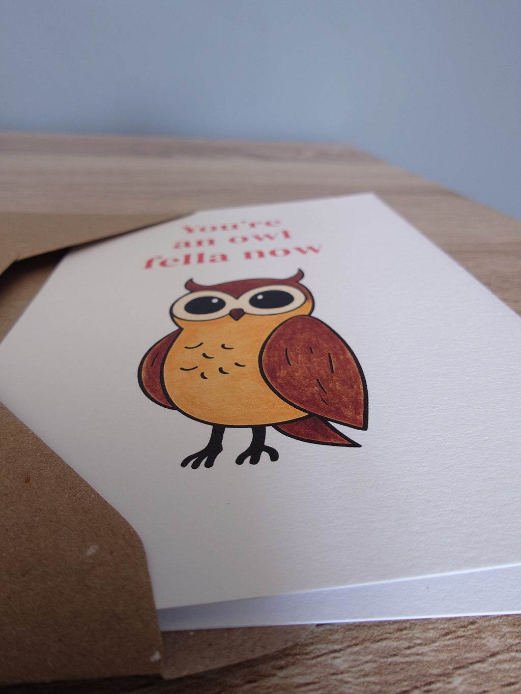 Owl Birthday Card