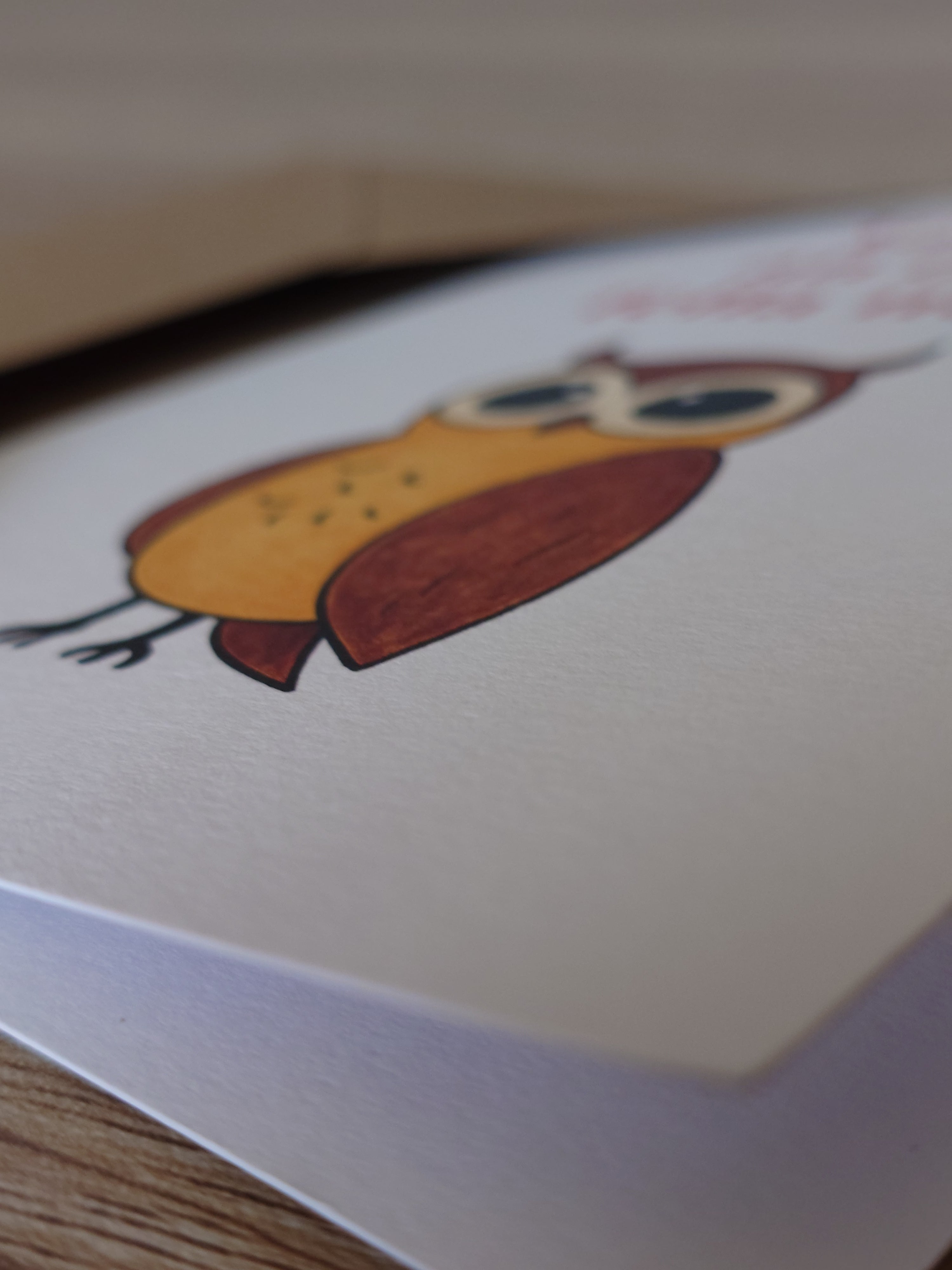 Owl Birthday Card