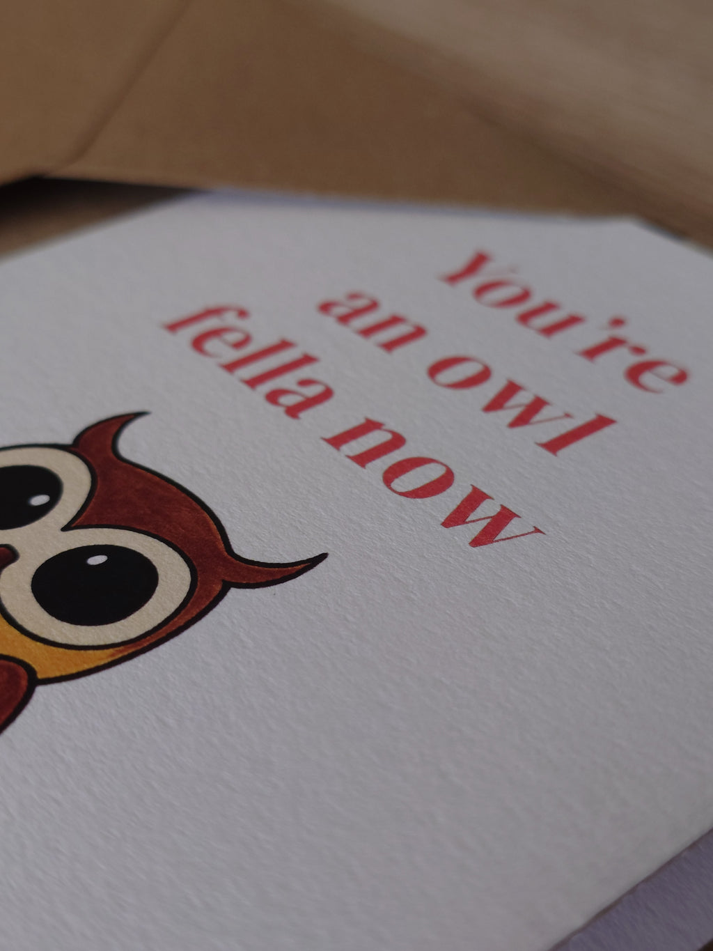 Owl Birthday Card