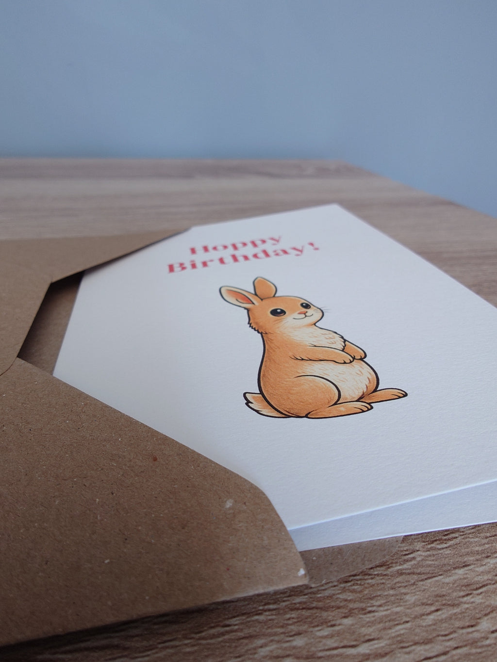Bunny Birthday Card