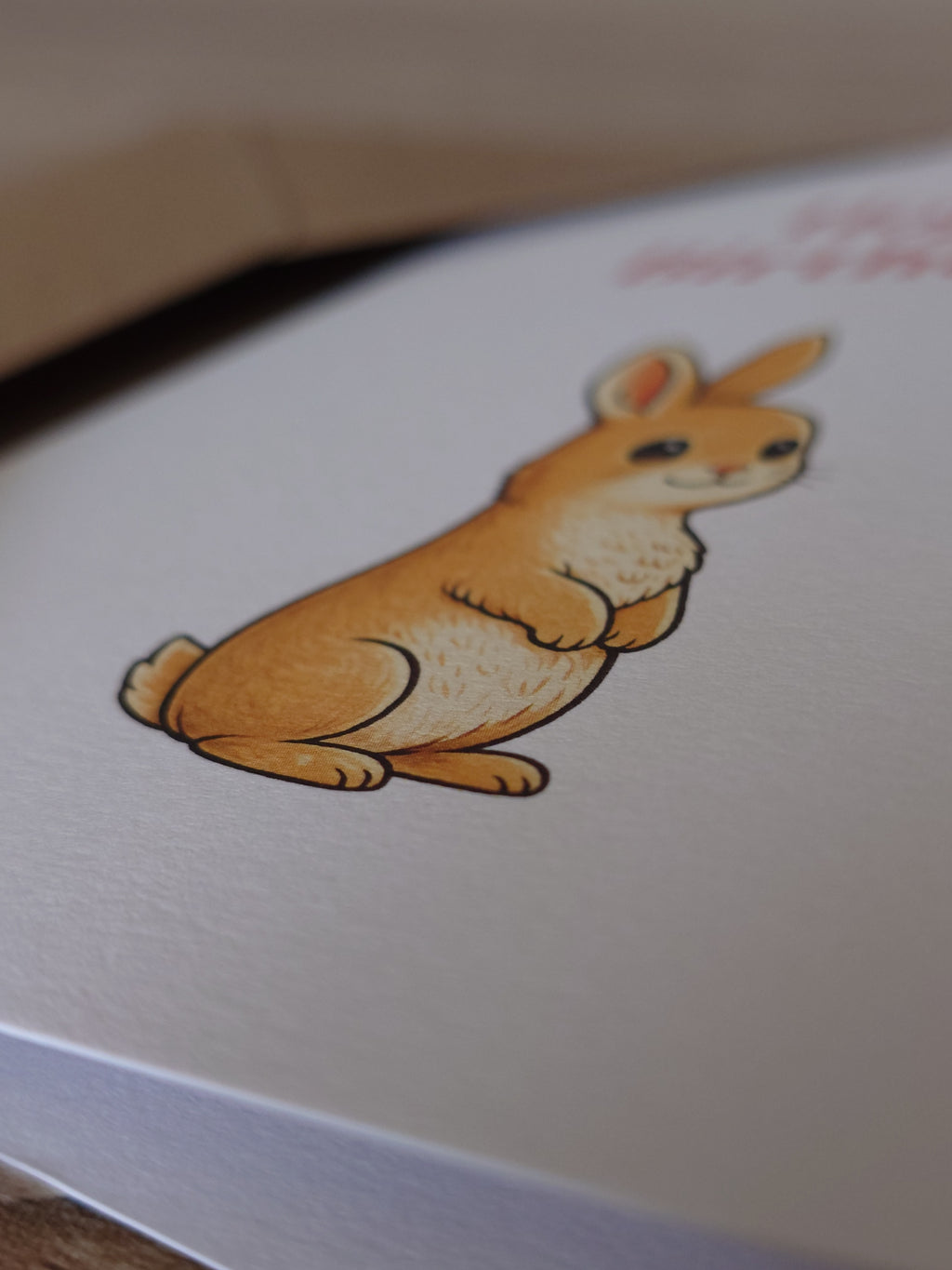 Bunny Birthday Card