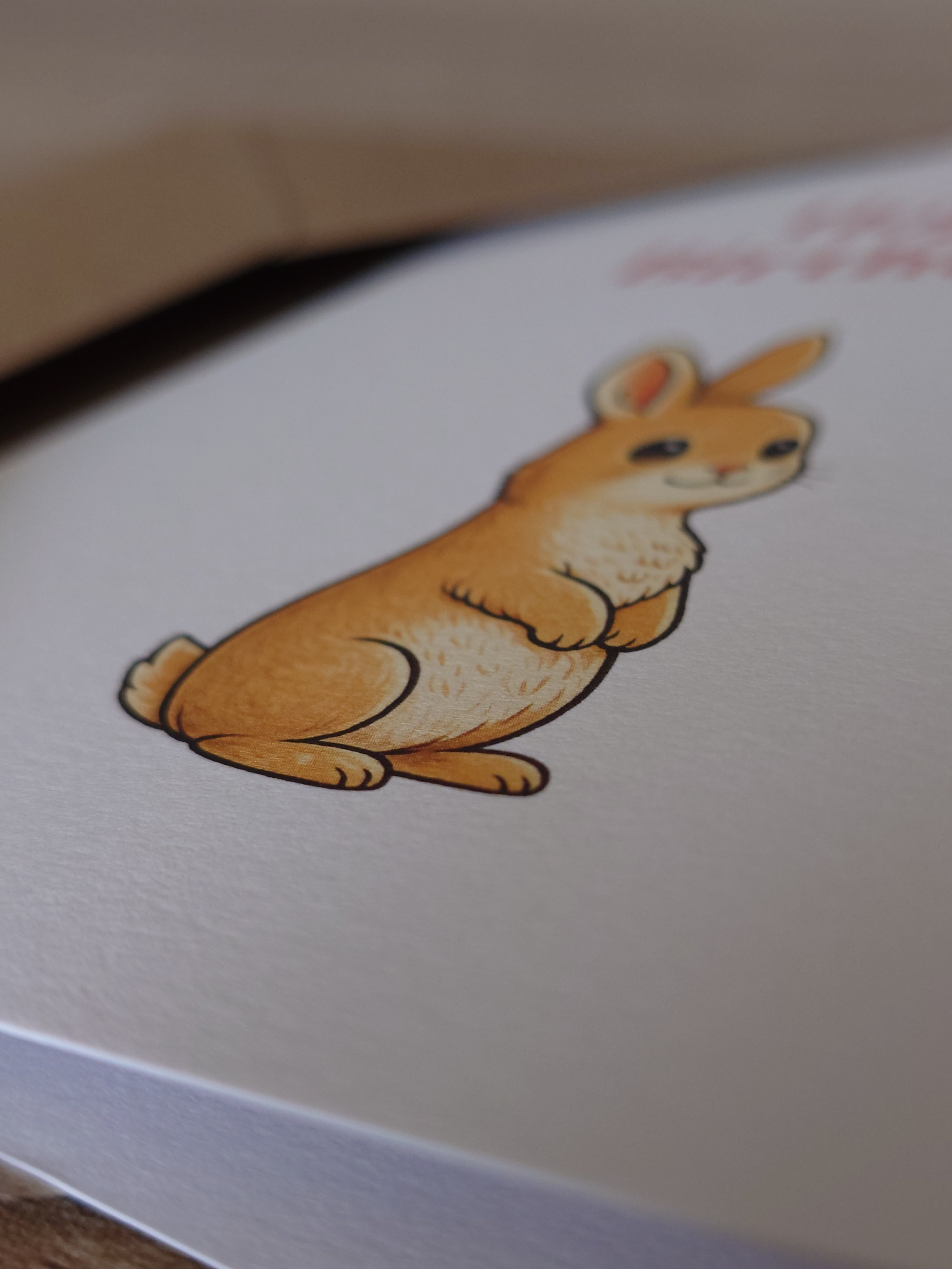 Bunny Birthday Card
