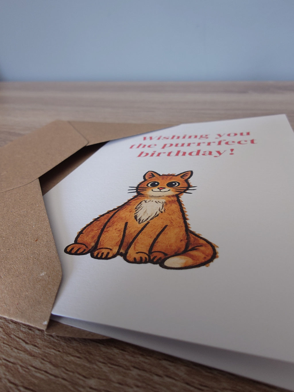 Cat Birthday Card