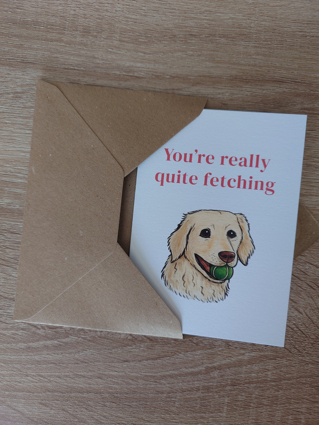 Dog Compliment Card