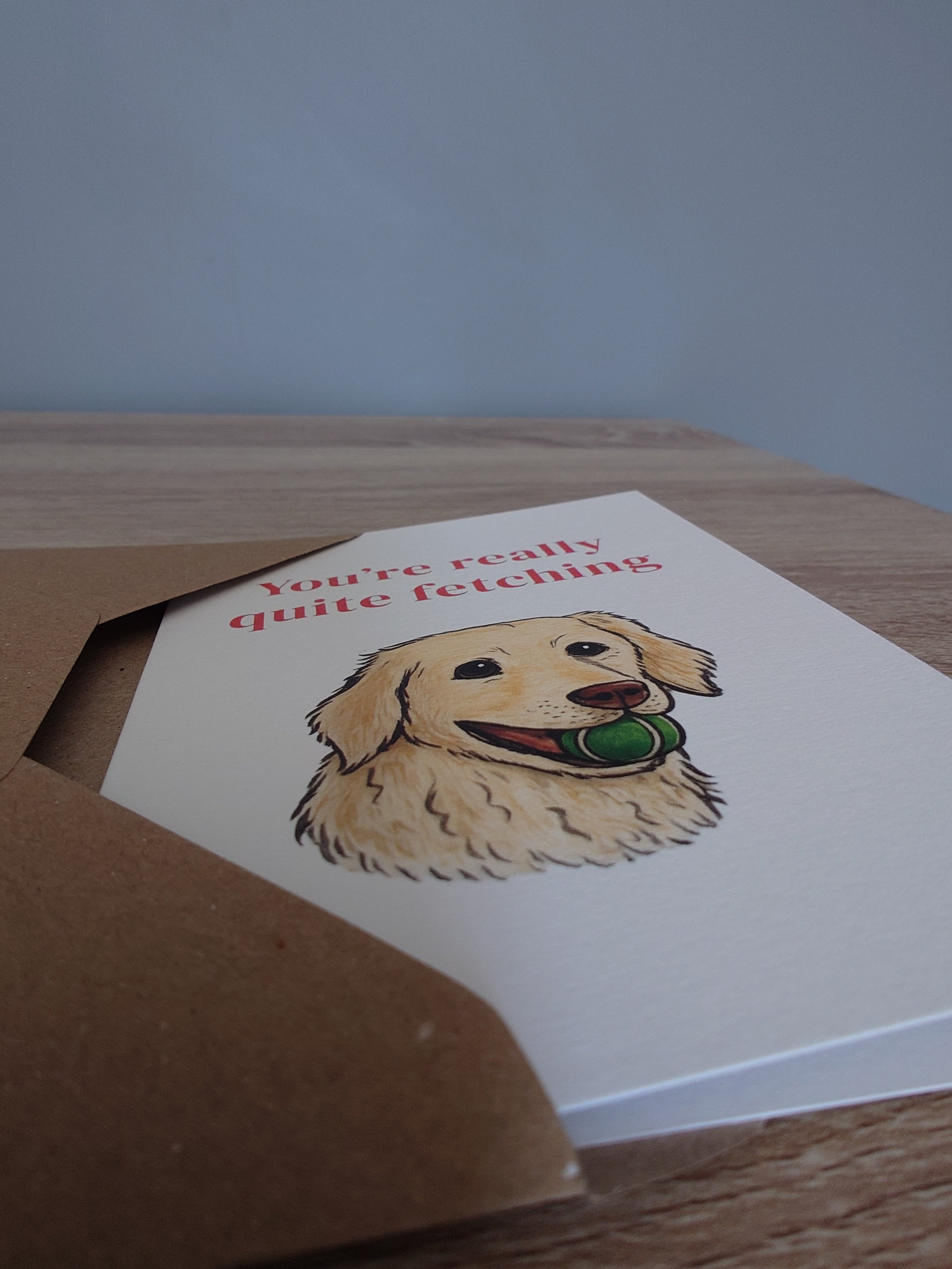 Dog Compliment Card
