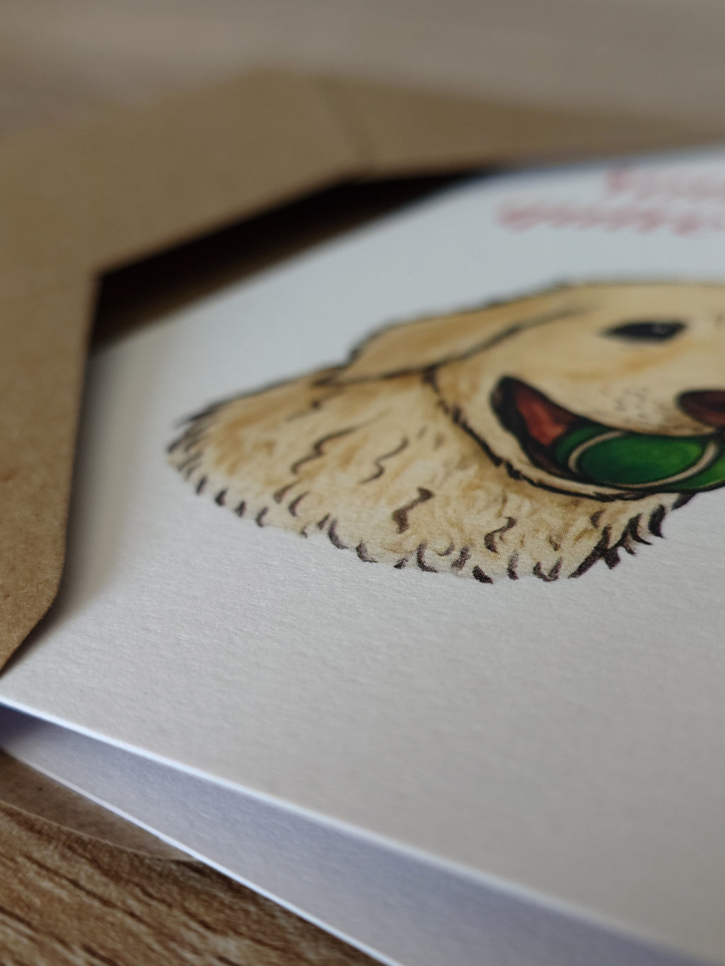 Dog Compliment Card