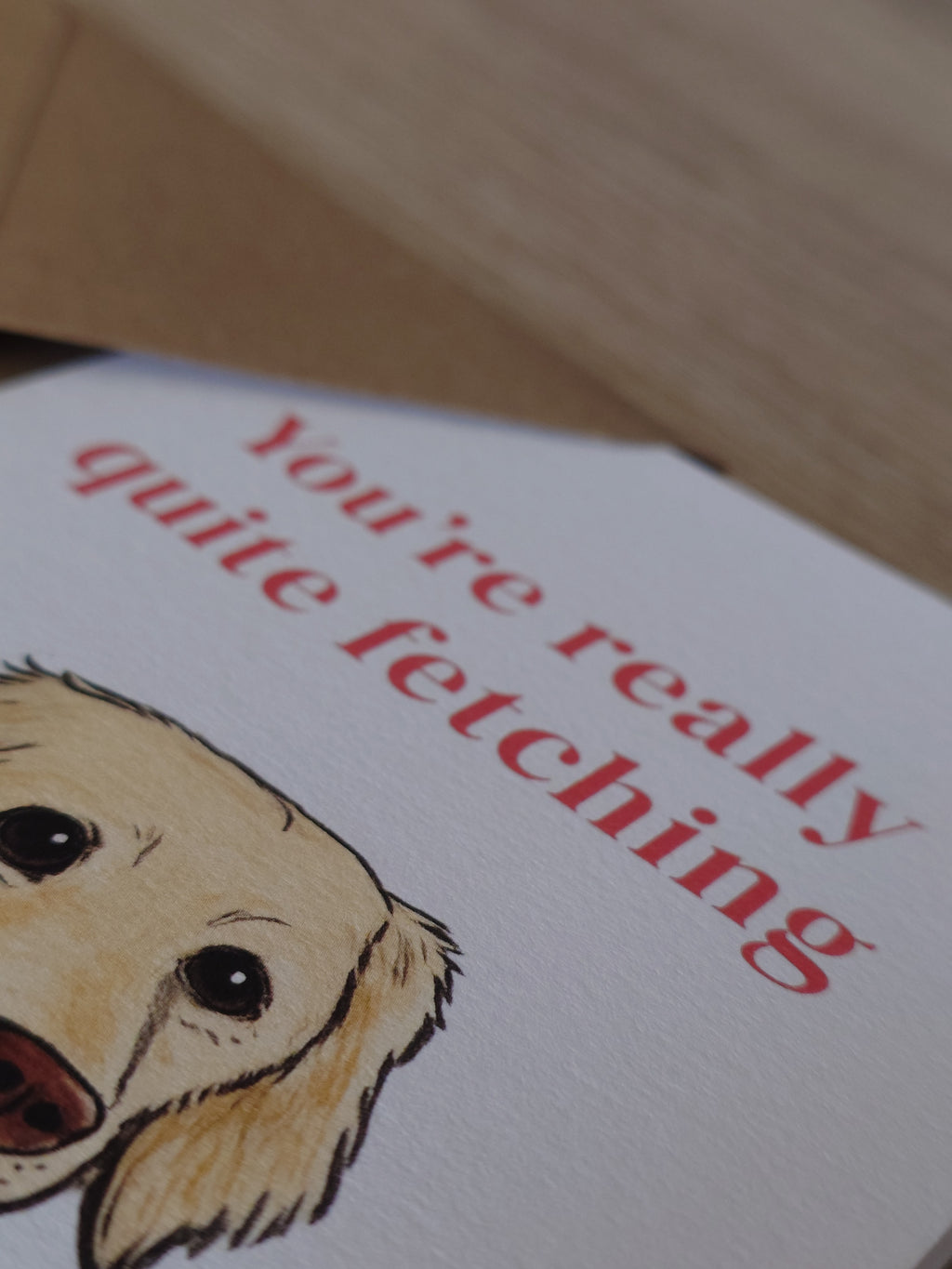 Dog Compliment Card