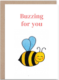 Buzzing Bee Congratulations Card