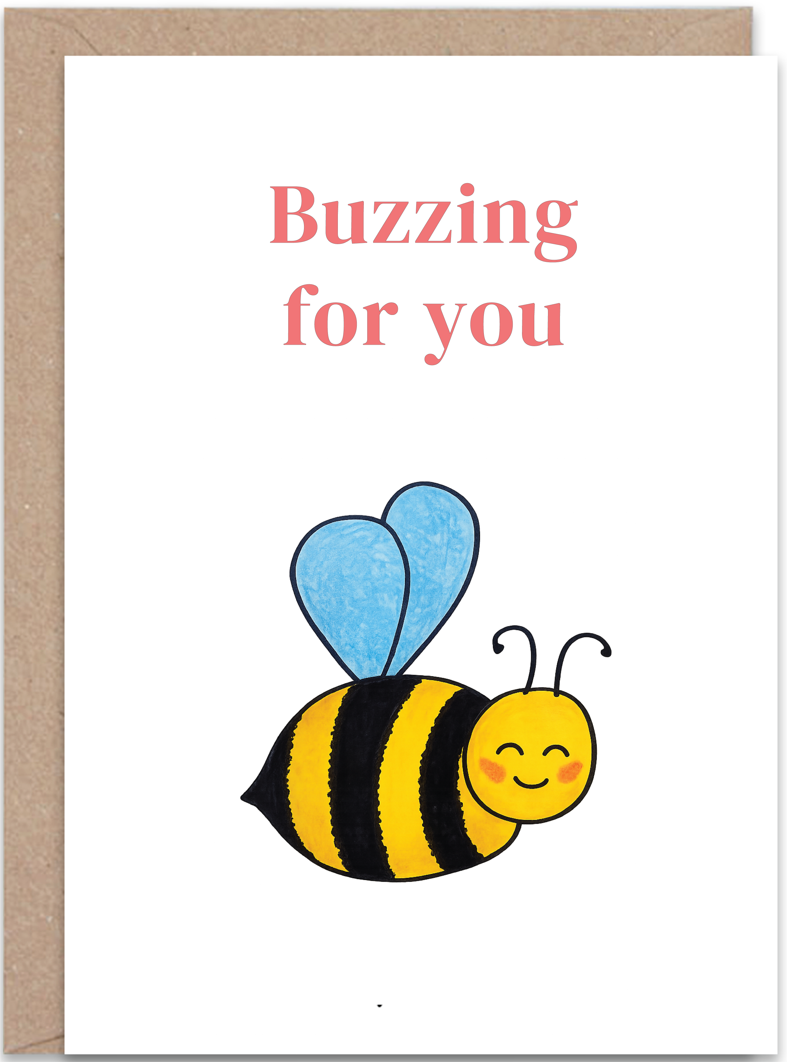 Buzzing Bee Congratulations Card