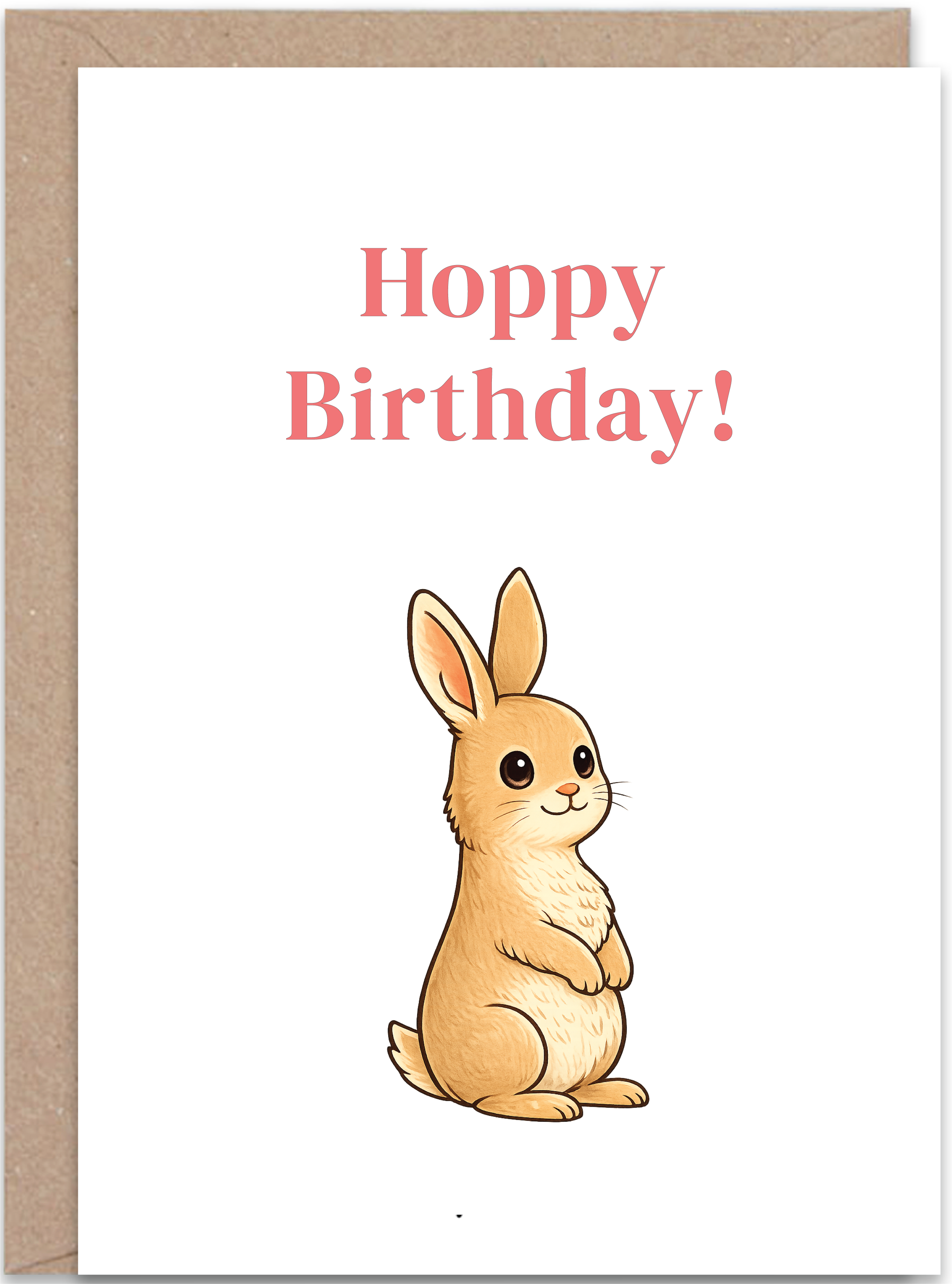 Bunny Birthday Card