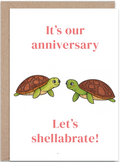 Turtle Anniversary Card