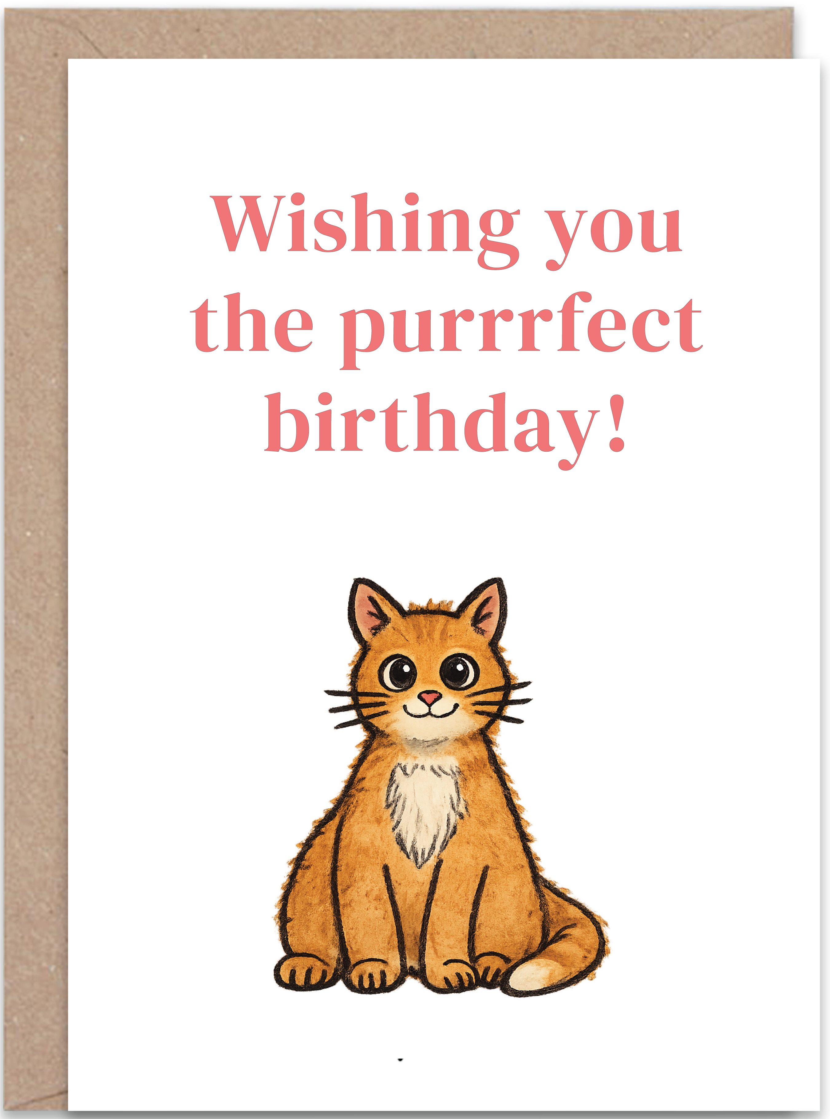 Cat Birthday Card
