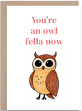 Owl Birthday Card