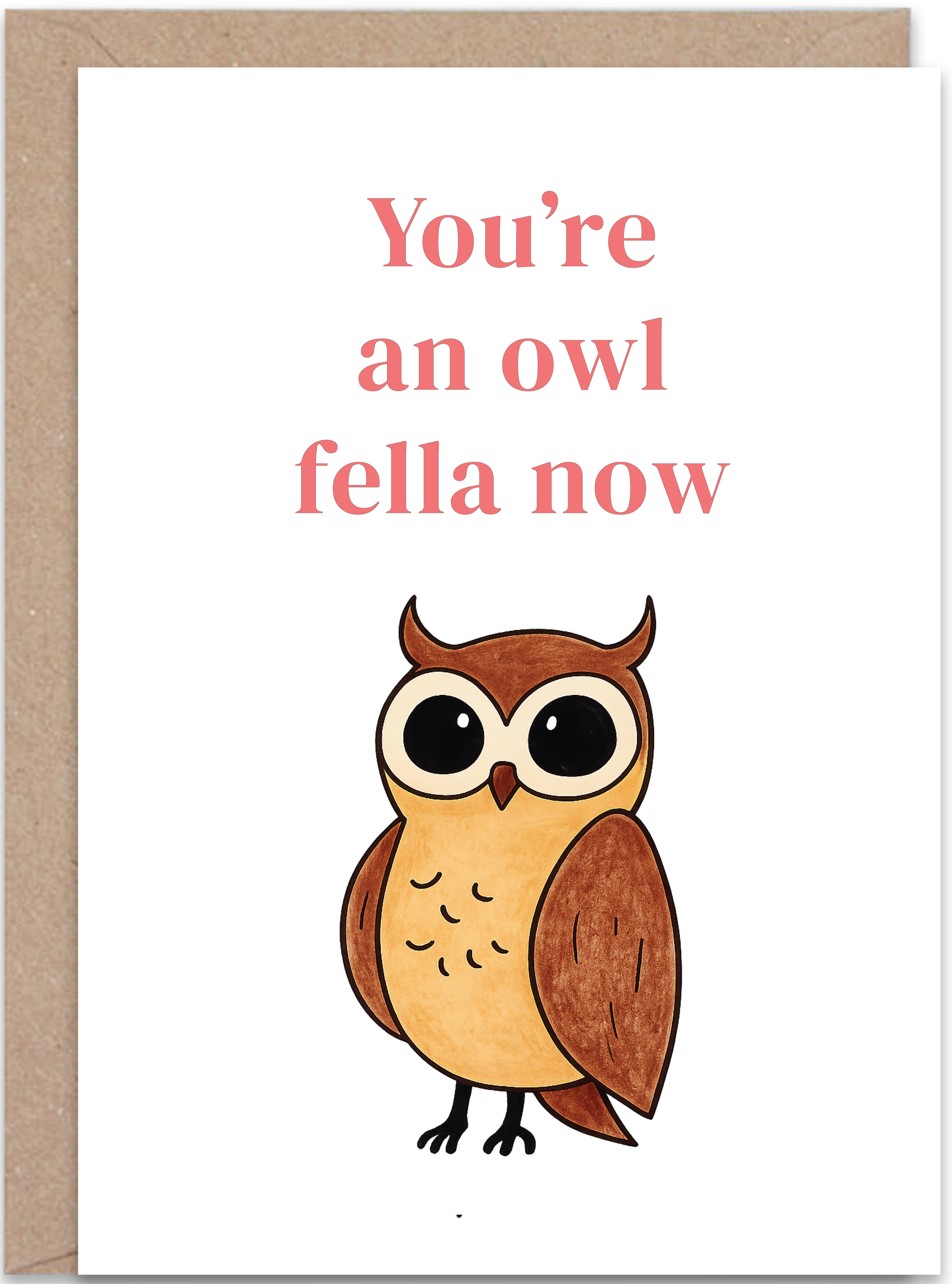 Owl Birthday Card