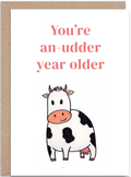 Cow Birthday Card